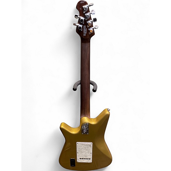 Used Ernie Ball Music Man albert lee mm90 Gold Solid Body Electric Guitar