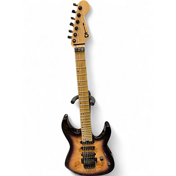 Used Charvel DK24 HSS FR M Purple Sunset Solid Body Electric Guitar,New Products : American Fashion Style Bags On Sale