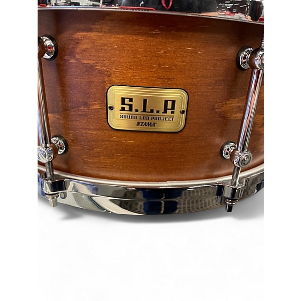 Used TAMA 14in SLP Fat Spruce Natural Drum