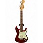 Used Fender Deluxe Stratocaster Red Solid Body Electric Guitar thumbnail