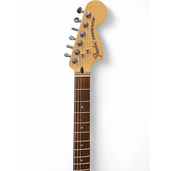 Used Fender Deluxe Stratocaster Red Solid Body Electric Guitar