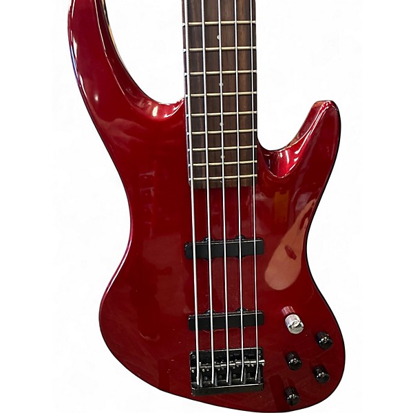 Used DeArmond PILOT PLUS RED Electric Bass Guitar