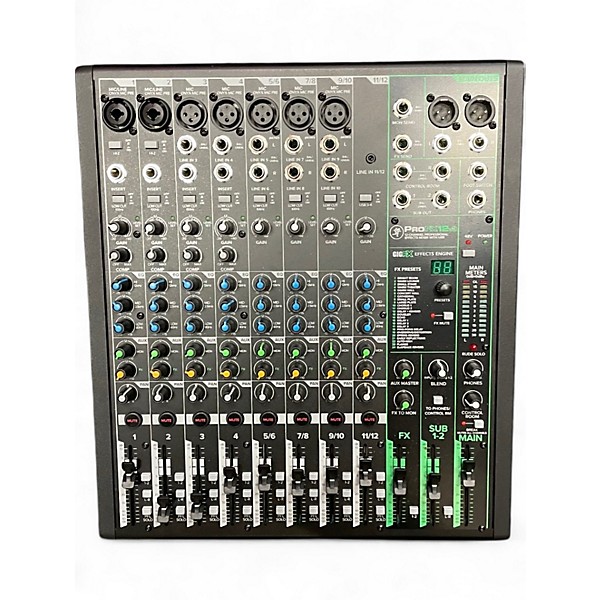 Used Mackie PROFX12 Unpowered Mixer