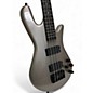 Used Spector ns ethos hp4 Silver Electric Bass Guitar