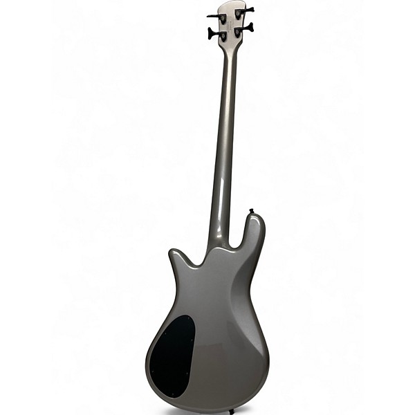 Used Spector ns ethos hp4 Silver Electric Bass Guitar