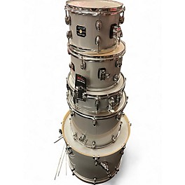Used Gretsch Drums 5 Piece Energy Silver Sparkle Drum Kit