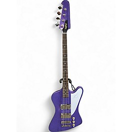 Used Epiphone Thunderbird '64 Bass Purple Sparkle Electric Bass Guitar