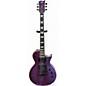 Used ESP LTD EC1000 Trans Purple Solid Body Electric Guitar thumbnail