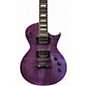 Used ESP LTD EC1000 Trans Purple Solid Body Electric Guitar