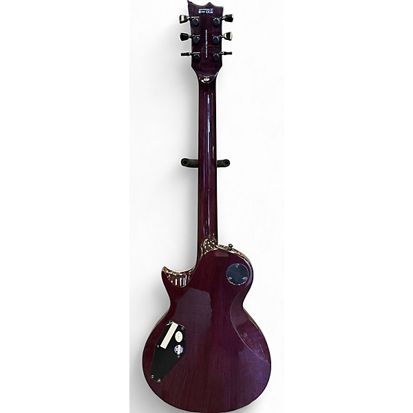 Used ESP LTD EC1000 Trans Purple Solid Body Electric Guitar