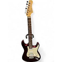 Used 2009 Corona CST-220 Chrome Red Solid Body Electric Guitar
