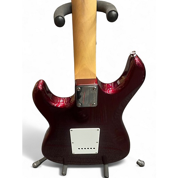 Used 2009 Corona CST-220 Chrome Red Solid Body Electric Guitar
