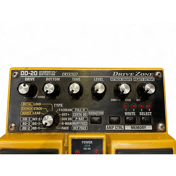 BOSS OD-20 Drive Zone Twin Pedal w/COSM | Guitar Center