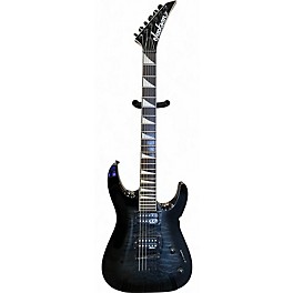 Used Jackson JS32 Dinky Trans Black Solid Body Electric Guitar