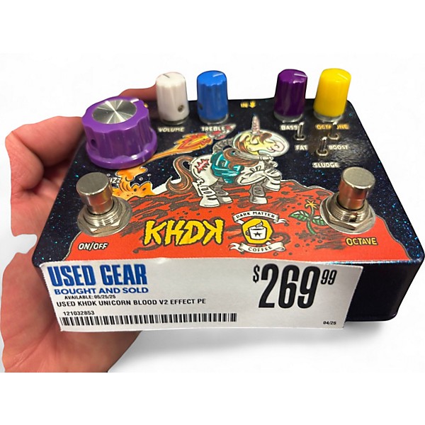 Used KHDK UNICORN BLOOD V2 Effect Pedal