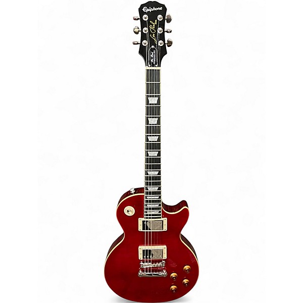 Used Epiphone Les Paul Standard Pro RED Solid Body Electric Guitar,Specials : American Fashion Style Bags On Sale