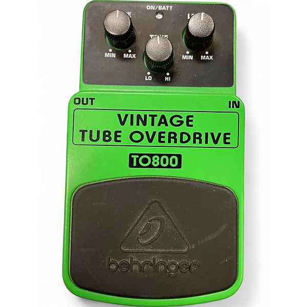 Used Behringer TO800 Vintage Tube Overdrive Effect Pedal