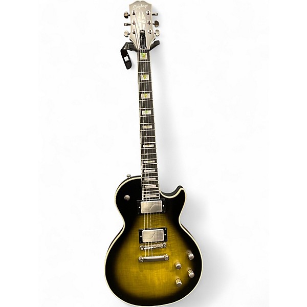 Used Epiphone Prophecy Les Paul Custom Plus OLIVE BURST Solid Body Electric Guitar,New Products : American Fashion Style Bags On Sale