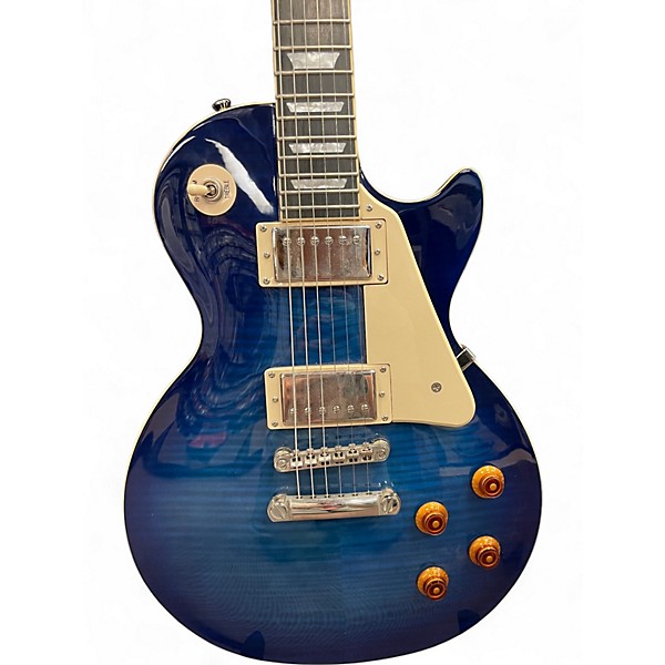 Used Epiphone Used Epiphone Les Paul Standard Pro Blue Burst