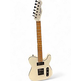 Used Squier Contemporary Telecaster white Solid Body Electric Guitar