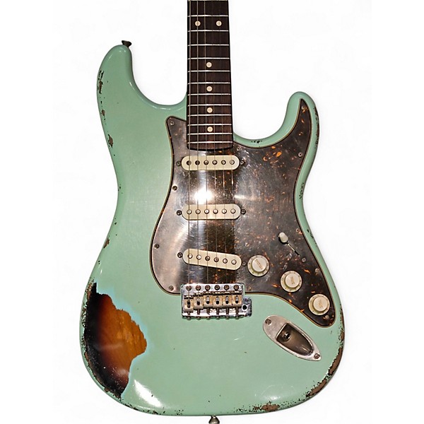 Used Xotic XSC-1 MEDIUM AGING GREEN Solid Body Electric Guitar