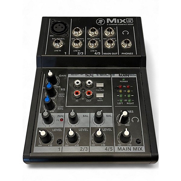Mackie Mix5 5-Channel Compact Mixer | Guitar Center