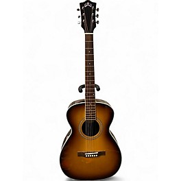 Used Guild m-260E DELUX 2 Color Sunburst Acoustic Electric Guitar