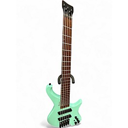 Used Ibanez EHB1005MS Seafoam Green Electric Bass Guitar