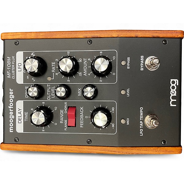 Used Moog Used Moog MF108M Moogerfooger Cluster Flux Flanger Used Moog Used Moog MF108M Moogerfooger Cluster Flux Flanger
