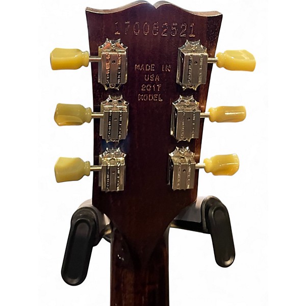 Used 2017 Gibson Les Paul Studio Worn Brown Solid Body Electric Guitar