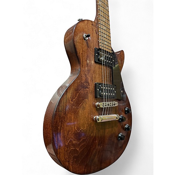 Used 2017 Gibson Les Paul Studio Worn Brown Solid Body Electric Guitar