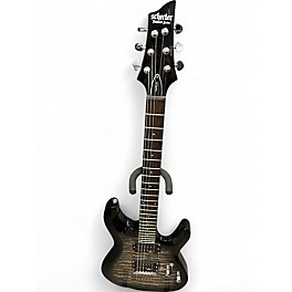 Used Schecter Guitar Research C-6 PLUS Trans Gray Solid Body Electric Guitar