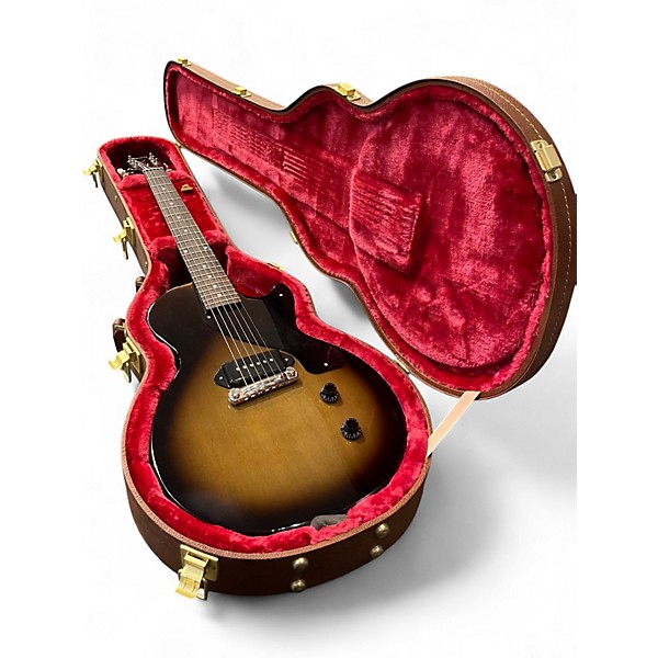 Used Gibson Les Paul Junior P90 Vintage Sunburst Solid Body Electric Guitar