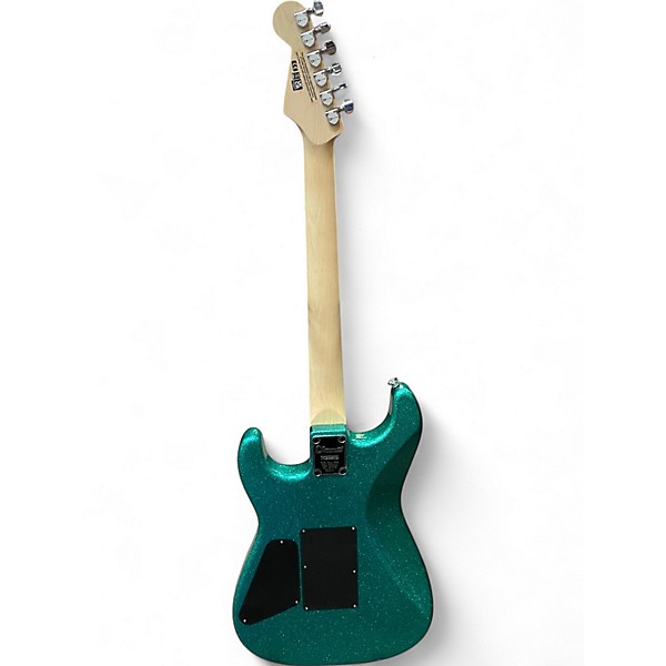 Used Schecter Guitar Research BANSHEE GT FR Turquoise Solid Body Electric Guitar