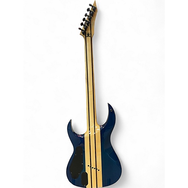 Used B.C. Rich shredzilla prophecy cyan blue Solid Body Electric Guitar