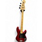 Used 2003 Fender American Precision Bass Chrome Red Electric Bass Guitar thumbnail
