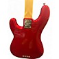 Used 2003 Fender American Precision Bass Chrome Red Electric Bass Guitar