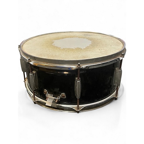 Used Ludwig 6X14 Accent CS Snare Black Drum