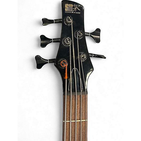 Used Ibanez 1990s MIJ SR885 Black Electric Bass Guitar