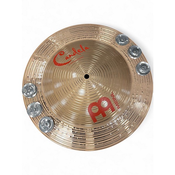Used MEINL 14in Candela Percussion Jingle Bell Cymbal