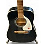 Used 1970s Conrad 40210 Black Acoustic Guitar