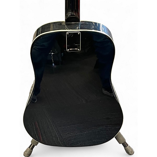Used 1970s Conrad 40210 Black Acoustic Guitar