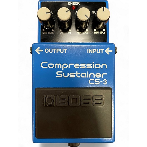 Used BOSS CS3 Compressor Sustainer Effect Pedal