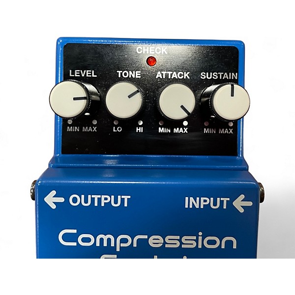 Used BOSS CS3 Compressor Sustainer Effect Pedal