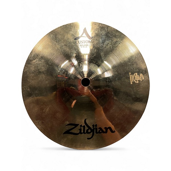 Used Zildjian 8in A Custom Splash Cymbal