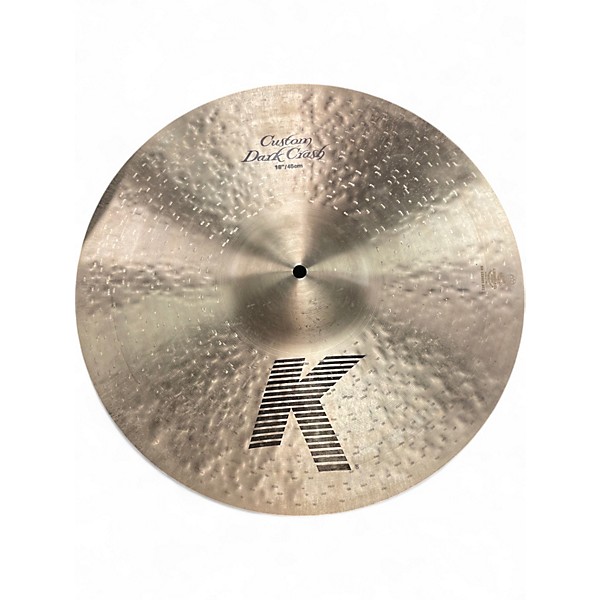 Used Zildjian 18in K Custom Dark Crash Cymbal