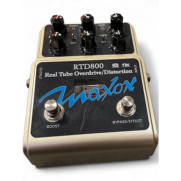 Used Maxon RTD800 Real Tube Overdrive Effect Pedal