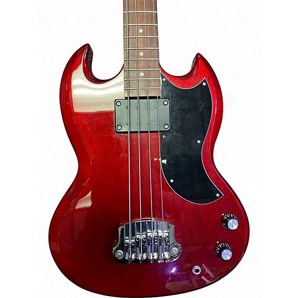 Used Epiphone EB  RED Electric Bass Guitar