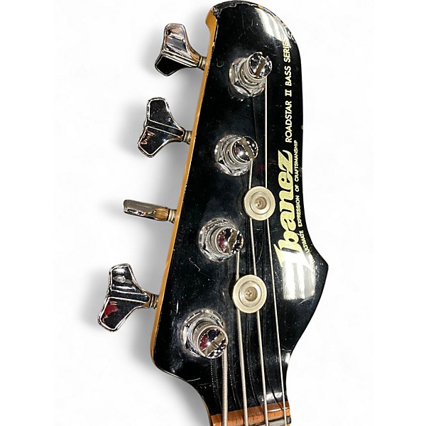 Used Ibanez RB650 Road Star II Black Electric Bass Guitar
