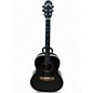 Used Ovation Appaluse Black Acoustic Electric Guitar thumbnail